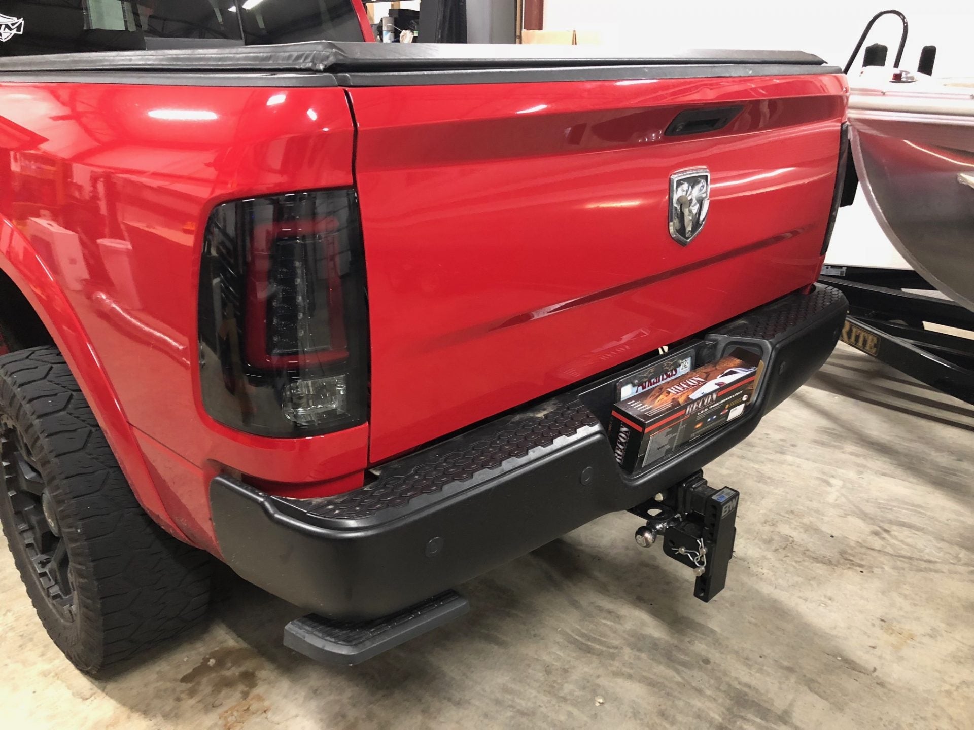Dodge RAM 1500 09-18 & 2500/3500 10-18 (Replaces OEM Halogen) Tail Lights OLED in Red