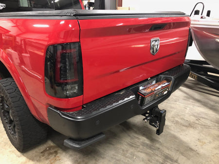 Dodge RAM 1500 09-18 & 2500/3500 10-18 (Replaces OEM Halogen) Tail Lights OLED in Red