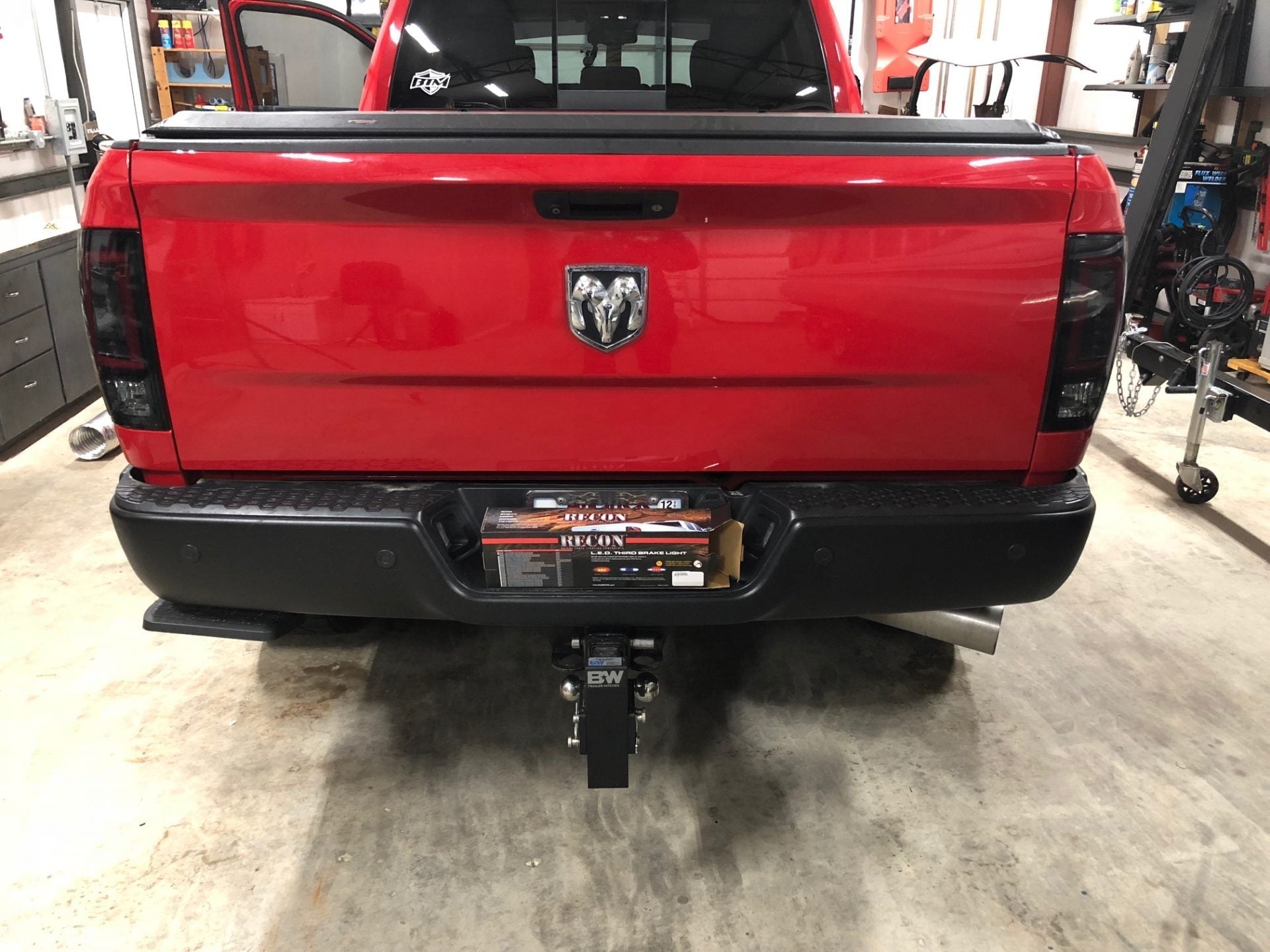 Dodge RAM 1500 09-18 & 2500/3500 10-18 (Replaces OEM Halogen) Tail Lights OLED in Red