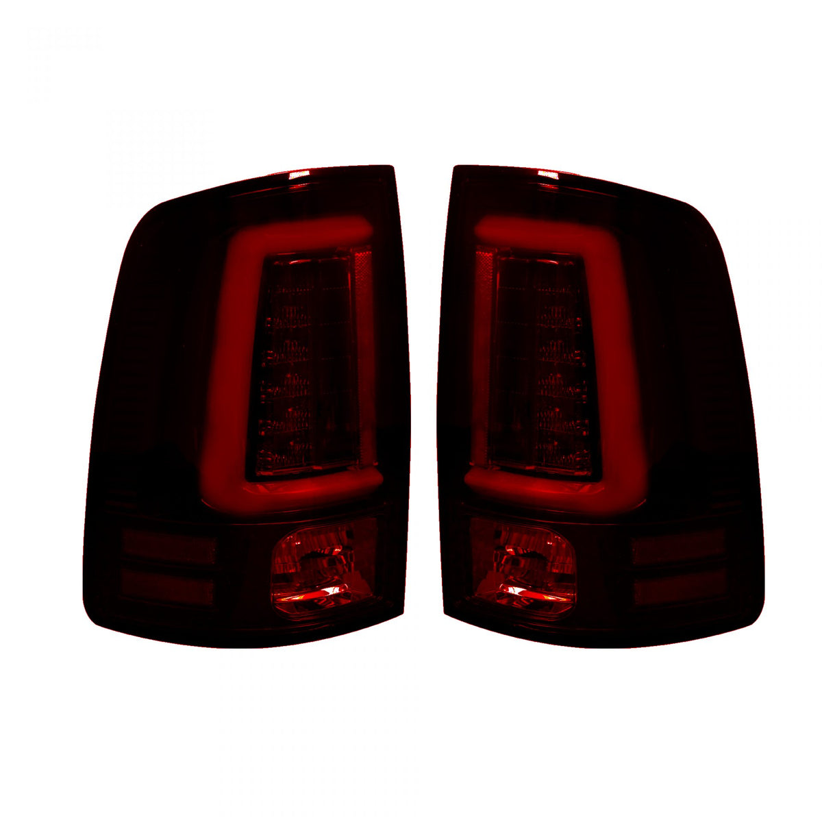 Dodge RAM 1500 09-18 & 2500/3500 10-18 (Replaces OEM Halogen) Tail Lights OLED in Red
