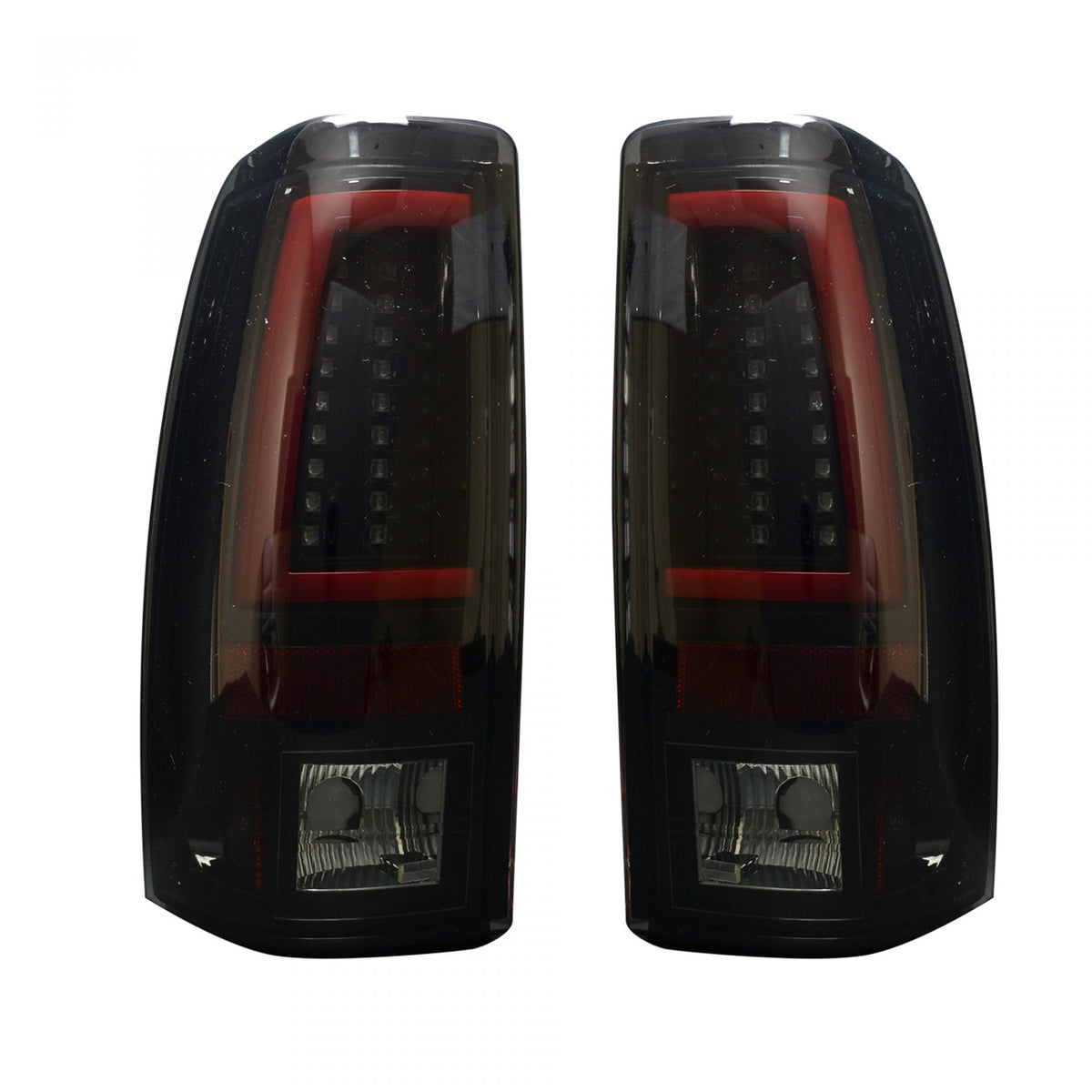 Chevy Silverado & GMC Sierra 99-07 Tail Lights OLED in Smoked