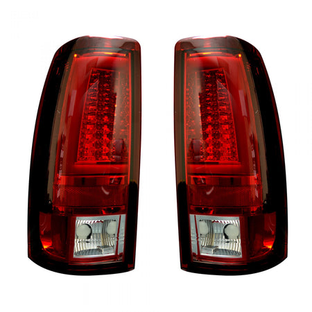 Chevy Silverado & GMC Sierra 99-07 Tail Lights OLED in Red