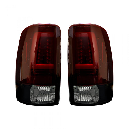 Chevy & GMC Tahoe, Yukon, Suburban, Denali 00-06 OLED TAIL LIGHTS - Dark Red Smoked Lens