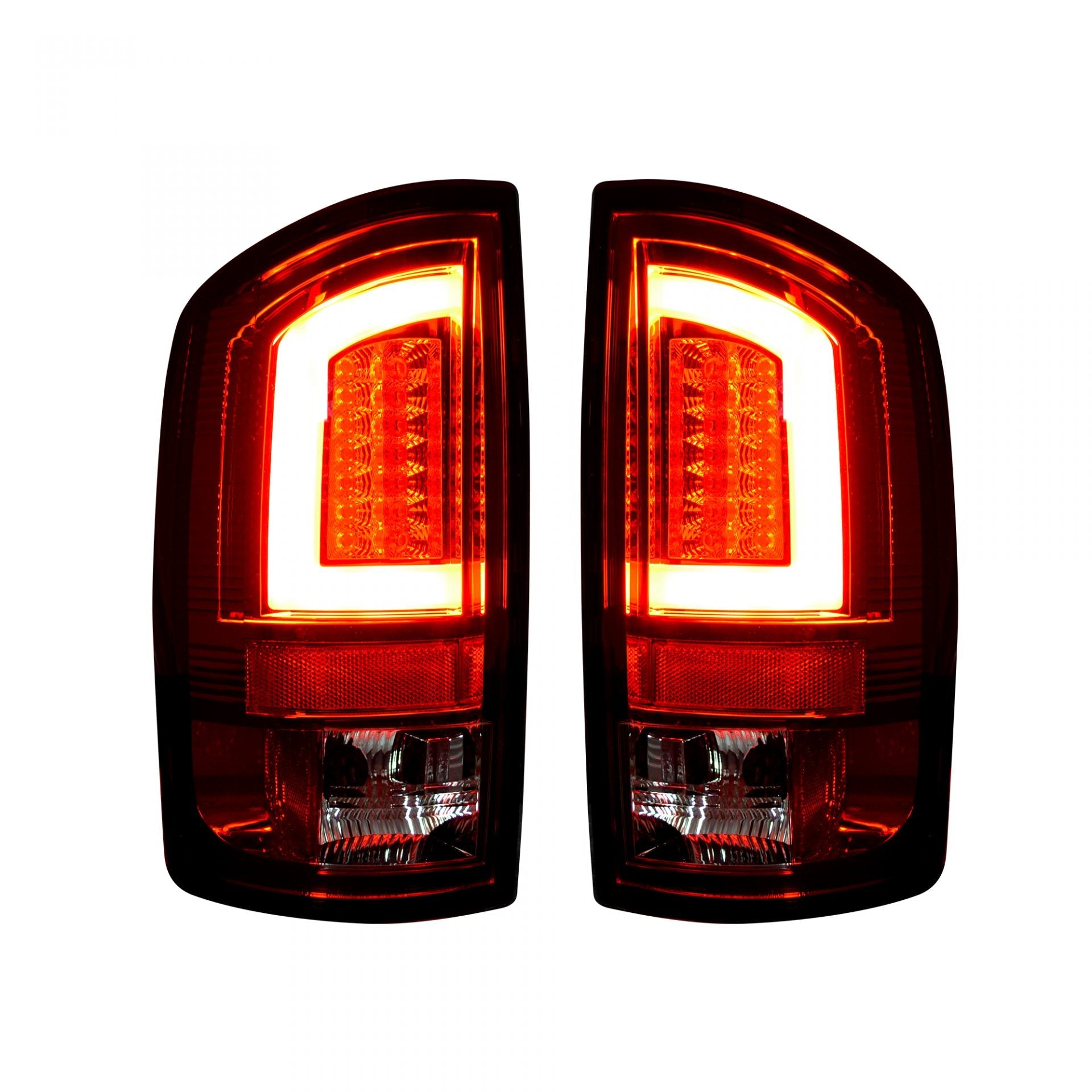 Dodge RAM 02-06 1500 & 2500/3500 03-06 Tail Lights OLED in Smoked