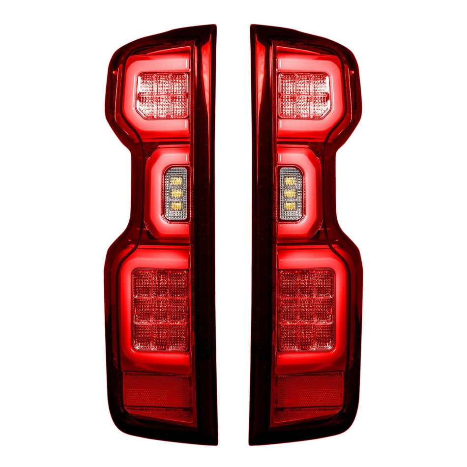 Chevrolet Silverado 2500/3500 20-23 (Replaces OEM LED) Tail Lights OLED Red