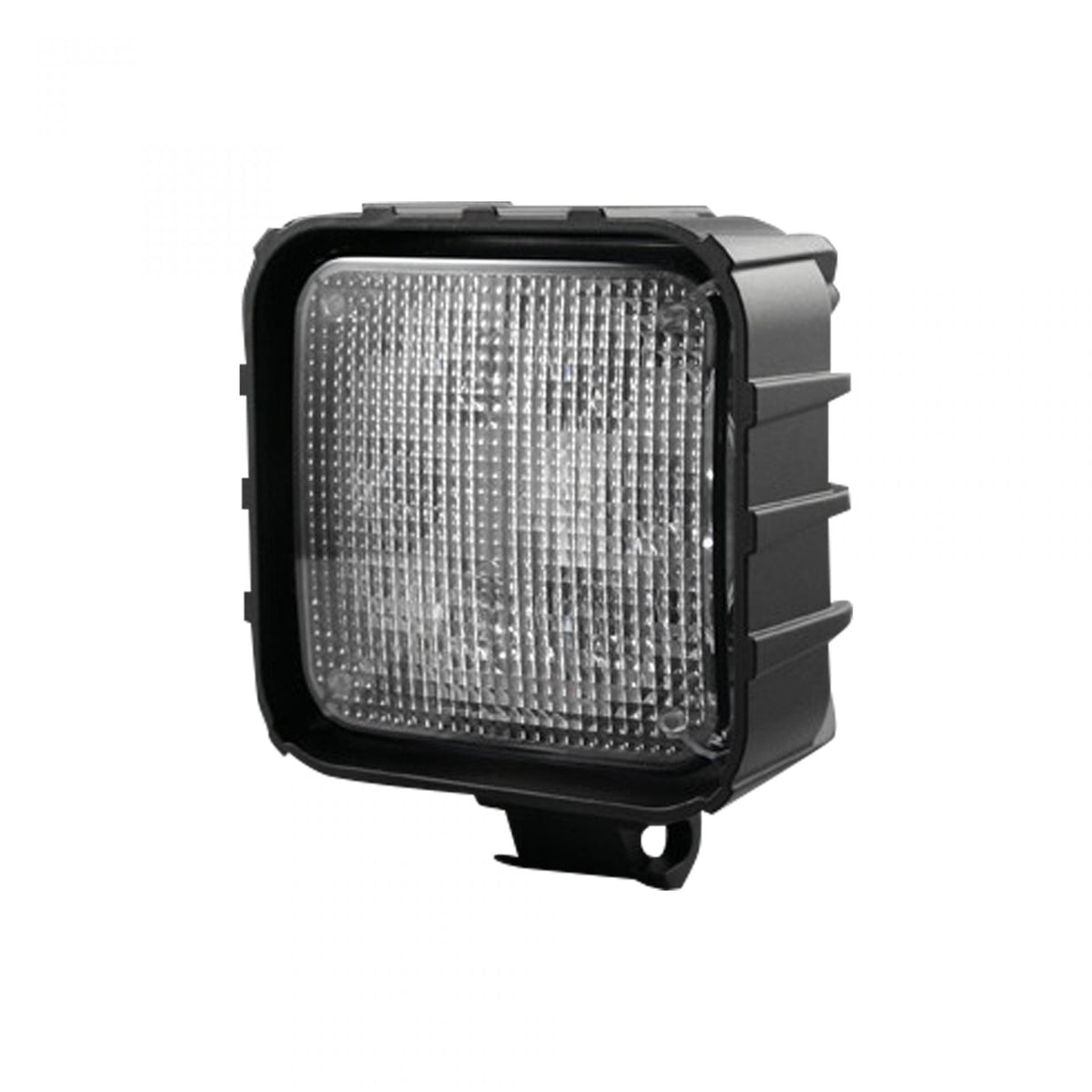 High-Power 3000 Lumen LED Driving Lights 3500k white leds chrome w/ Clear Lens & Black Housing