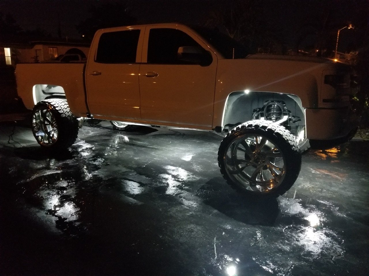 264515WH Under Body Rock Lights / Wheel Well Mounted Rectangular Ultra High Power 15-Watt 1600-Lumen CREE LEDs IP67 Waterproof - WHITE