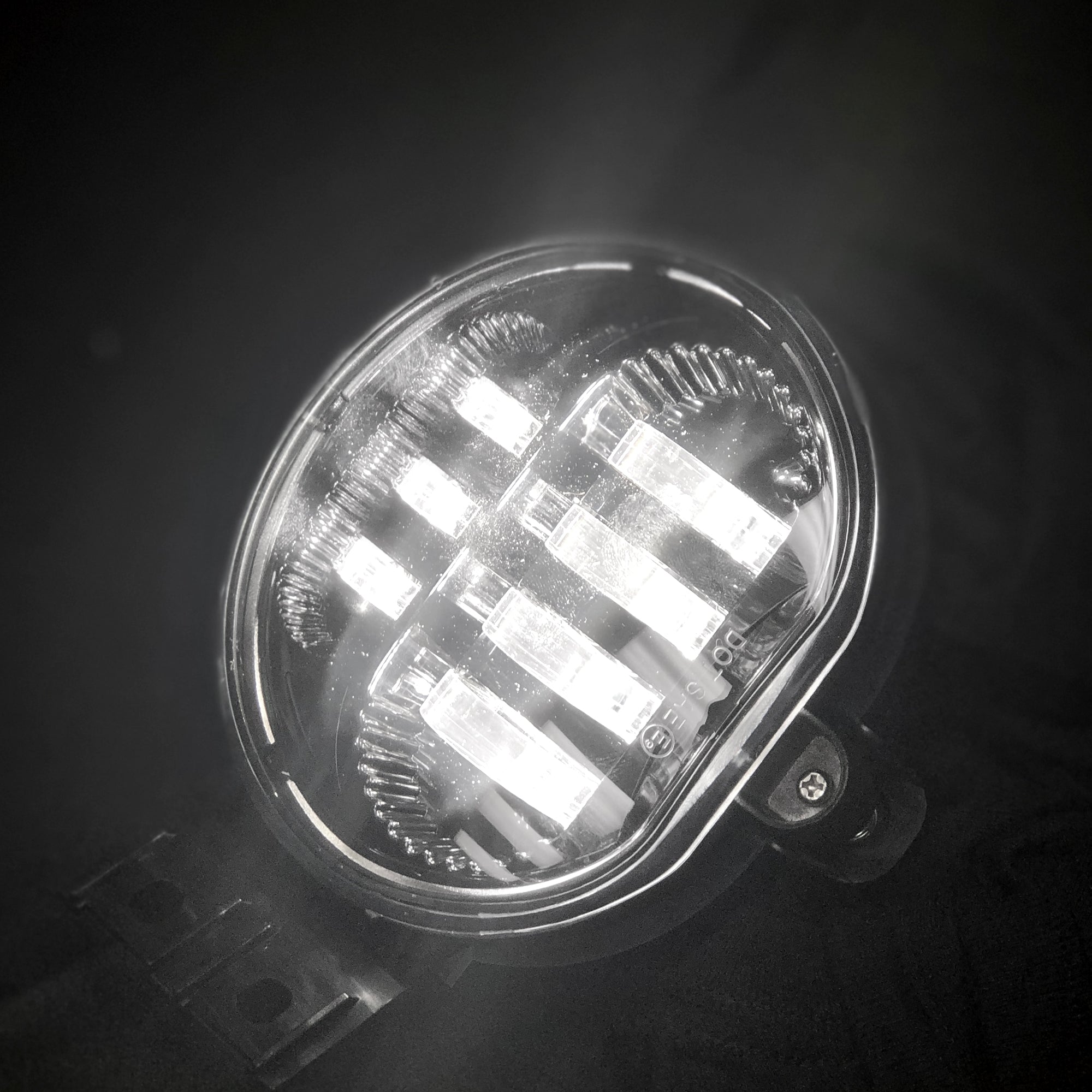 Dodge Ram 1500 02-08 & 2500/3500 03-09 2-Piece LED Fog Lights Set in Smoked & Black