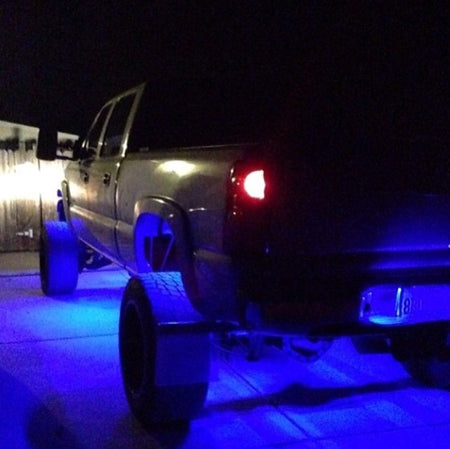 12" Flexible IP68 Waterproof Light Strips with Ultra High Power CREE LEDs blue