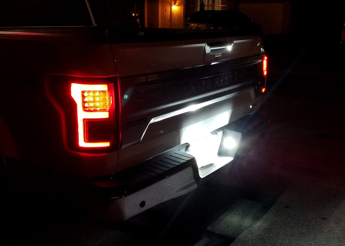 Ford F150 15-17 & Raptor 17-19 License Plate Illumination Kit LED