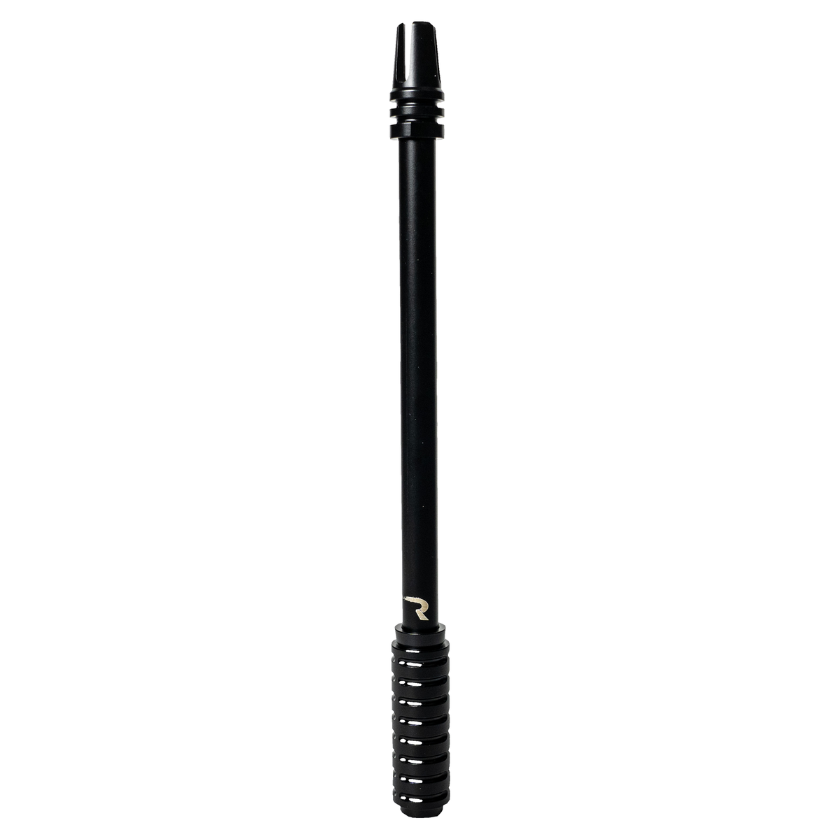 264ANTCBBK - Rifle Barrel 10" Aluminum Combat Antenna w/ 3-Pronged Flash Hider - Universal Fitment Fits All Makes & Models w/ OEM Factory Threaded Antenna - BLACK