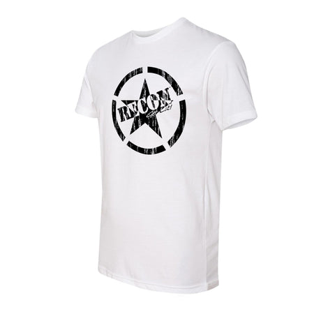 Short Sleeve Army Star - black & white