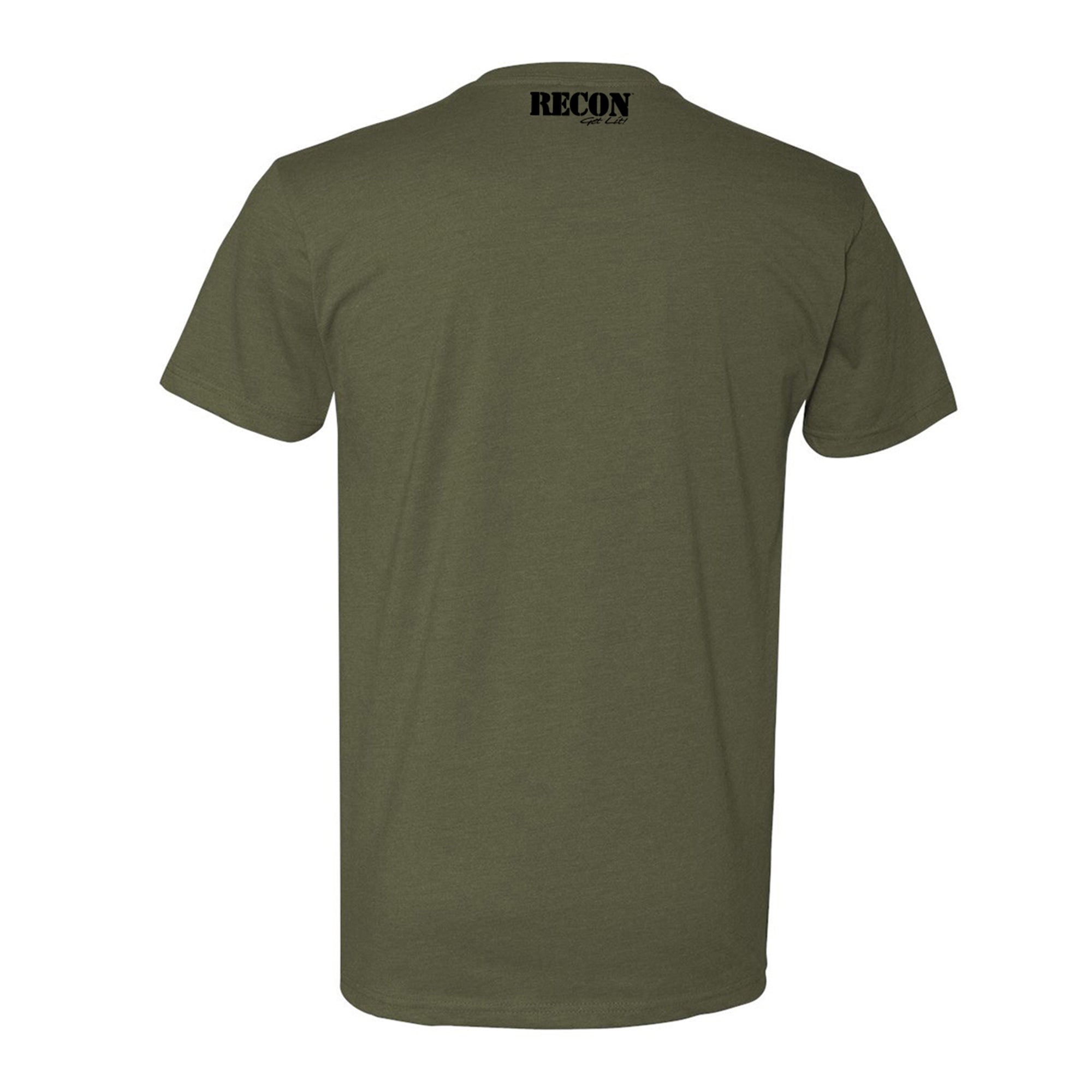 Short Sleeve Army Star - Military Green