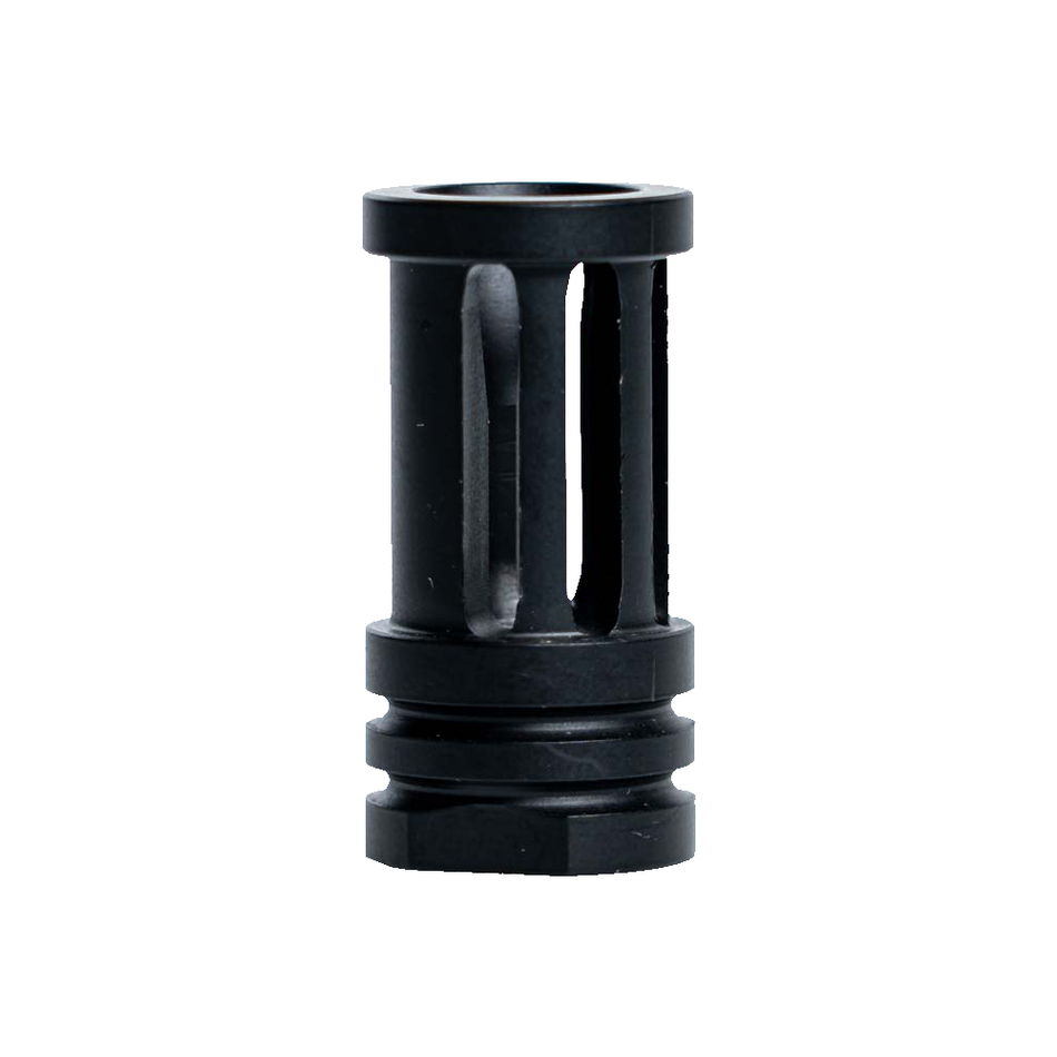 264CBBK105 - Interchangeable A2 Design Rifle Barrel Antenna Tip Flash Hider - This interchangeable flash hider barrel tip fits RECON Combat Antennas - BLACK