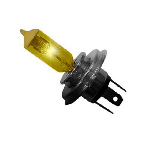 H4 9003 12V 60/55W Headlight/Fog Light Bulbs in Solar Yellow