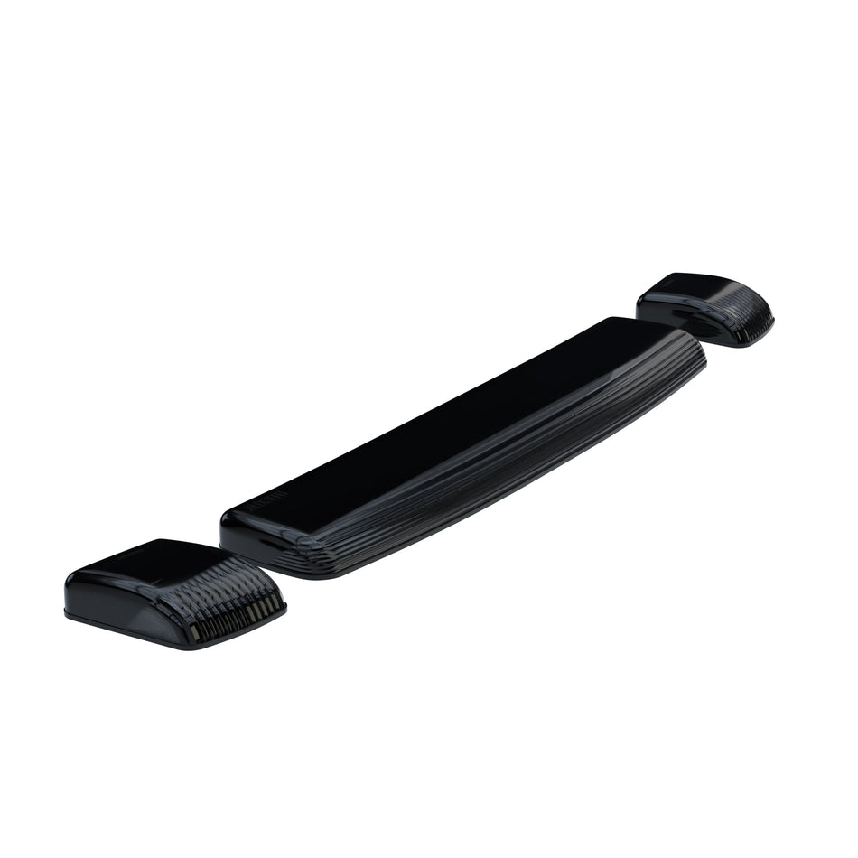 GMC & Chevy 15-19 3-Piece Cab Roof Light Set LED Smoked Lens in White LED