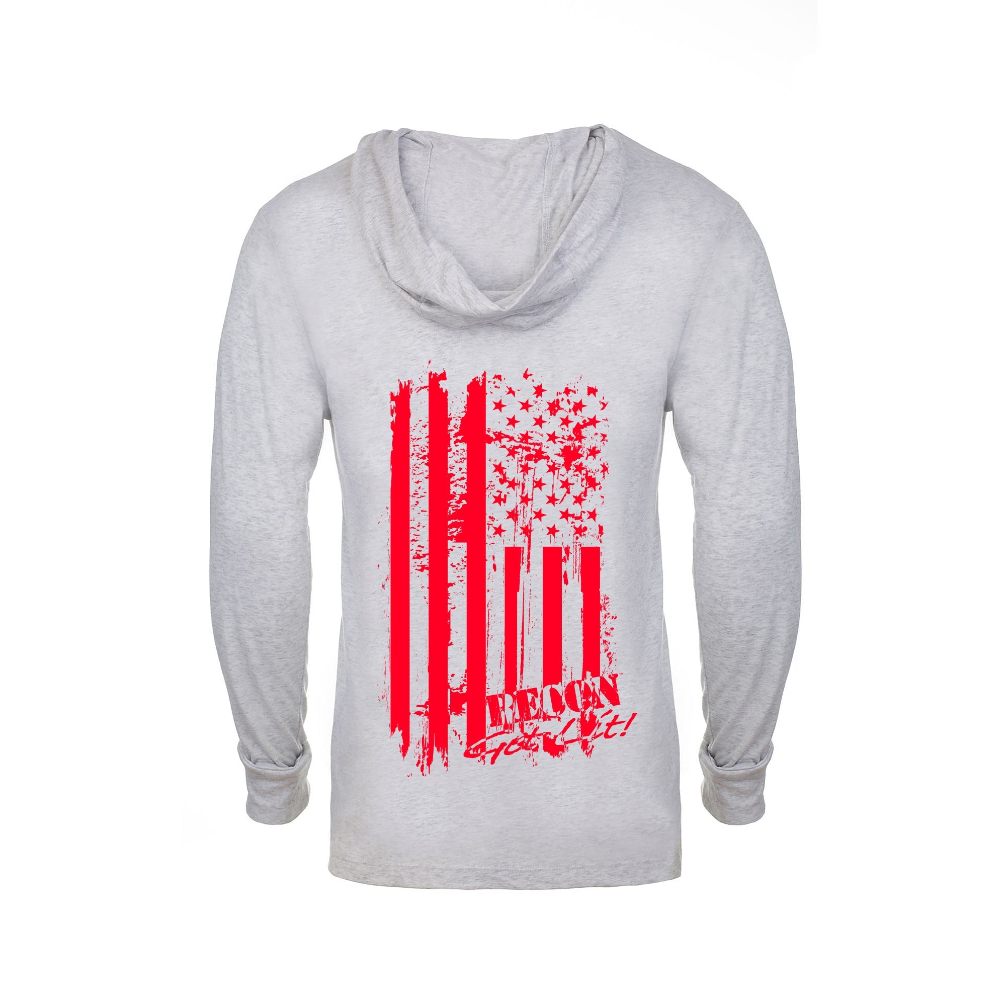Long Sleeve | RECON American Flag Logo Hoodie