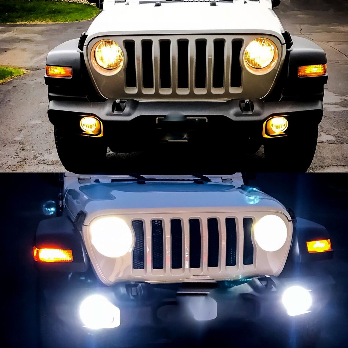 9004 12V High-Power (Hi & Low Beam) Headlight Bulbs LED