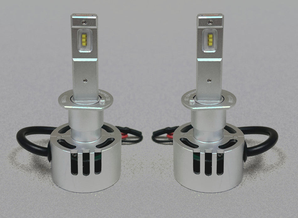 H1 12V (6,000 KELVIN) 25-WATT HIGH-POWER (SINGLE BEAM) BALLAST FREE LED HEADLIGHT BULBS