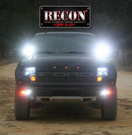 Square 3" LED Light w/ Four 5-Watt Flood Pattern CREE XTE LEDs - CLEAR/CHROME