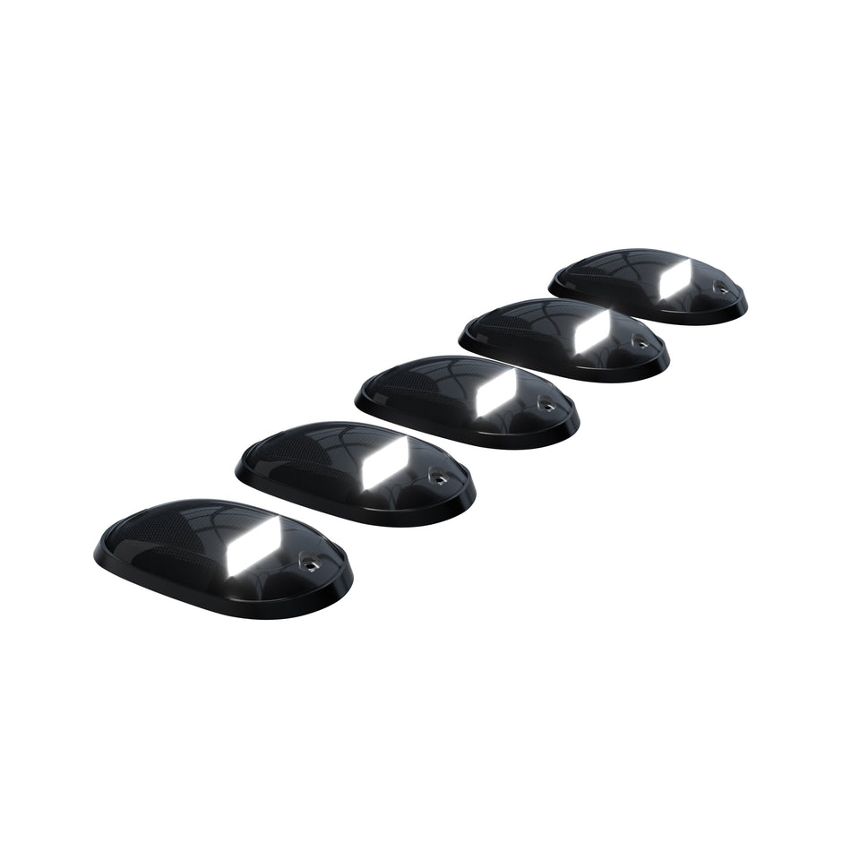 Dodge RAM Heavy-Duty 2500/3500 03-18 5 Piece Cab Roof Light Set OLED Smoked Lens in White