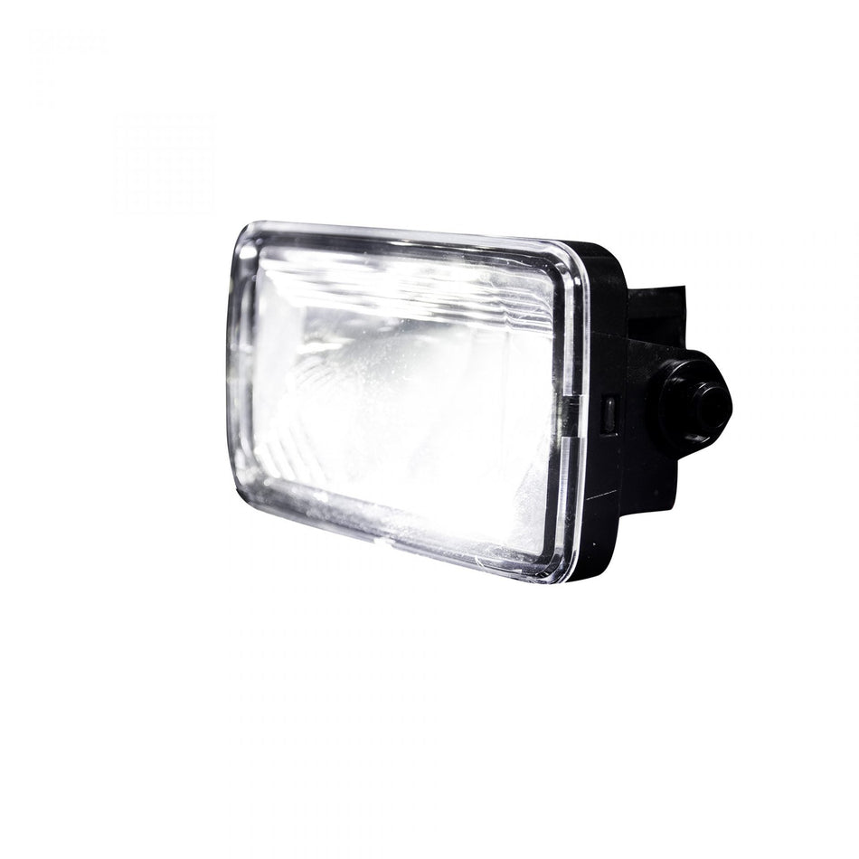 Ford Super Duty 15-19 &amp; 17-19 White LED 2-Piece Fog Lights Set in Smoked &amp; Black