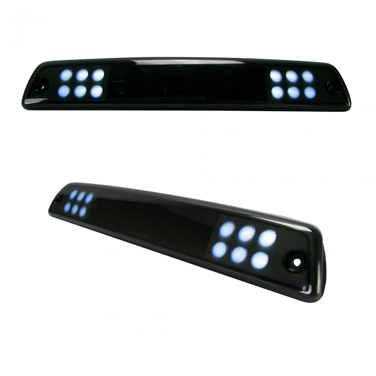 Dodge RAM 1500 94-01 &amp; 2500/3500 94-02 3rd Brake Light Kit LED Smoked