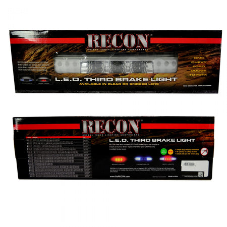 Dodge RAM 1500 94-01 &amp; 2500/3500 94-02 3rd Brake Light Kit LED Clear