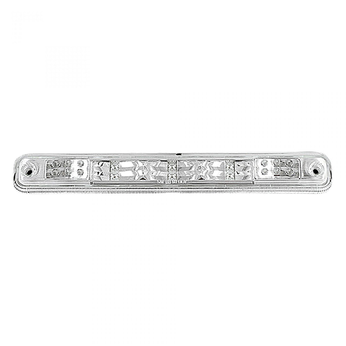 GMC Sierra &amp; Chevy Silverado 94-98 3rd Bake Light Kit Red LED in Clear