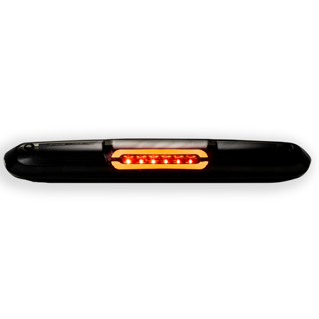 Red lit GMC Sierra &amp; Chevy Silverado 07-13 3rd Brake Light Kit LED Smoked