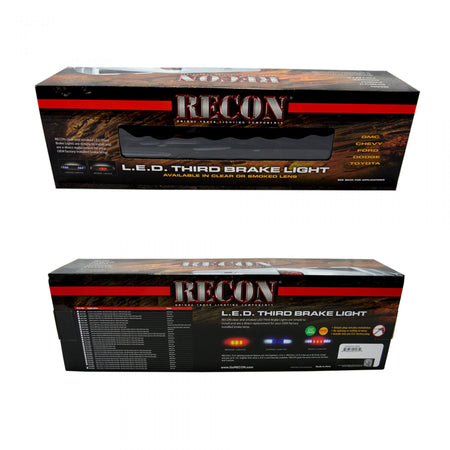 GMC Sierra &amp; Chevy Silverado 14-18 3rd Brake Light Kit LED Smoked