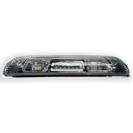 GMC Sierra &amp; Chevy Silverado 1500 14-18 &amp; 2500/3500 14-19 3rd Brake Light Cree XML LED in Clear