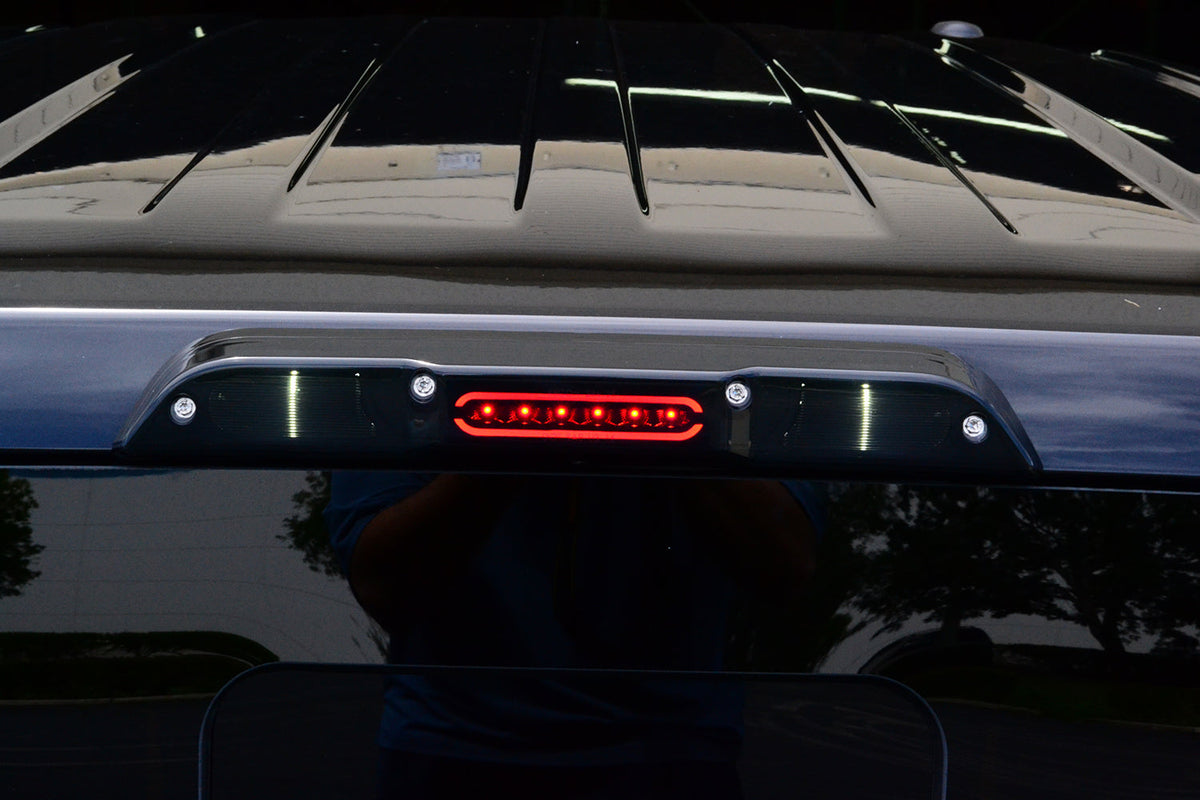 Ford Raptor 17-19 3rd Brake Light Kit CREE XML LED Cargo Lights Smoked