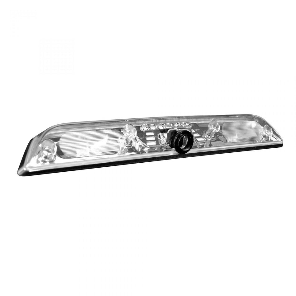 Ford F150 15-19 &amp; Super Duty F250/350/450/550 17-19 3rd Brake Light Kit Red LED Clear