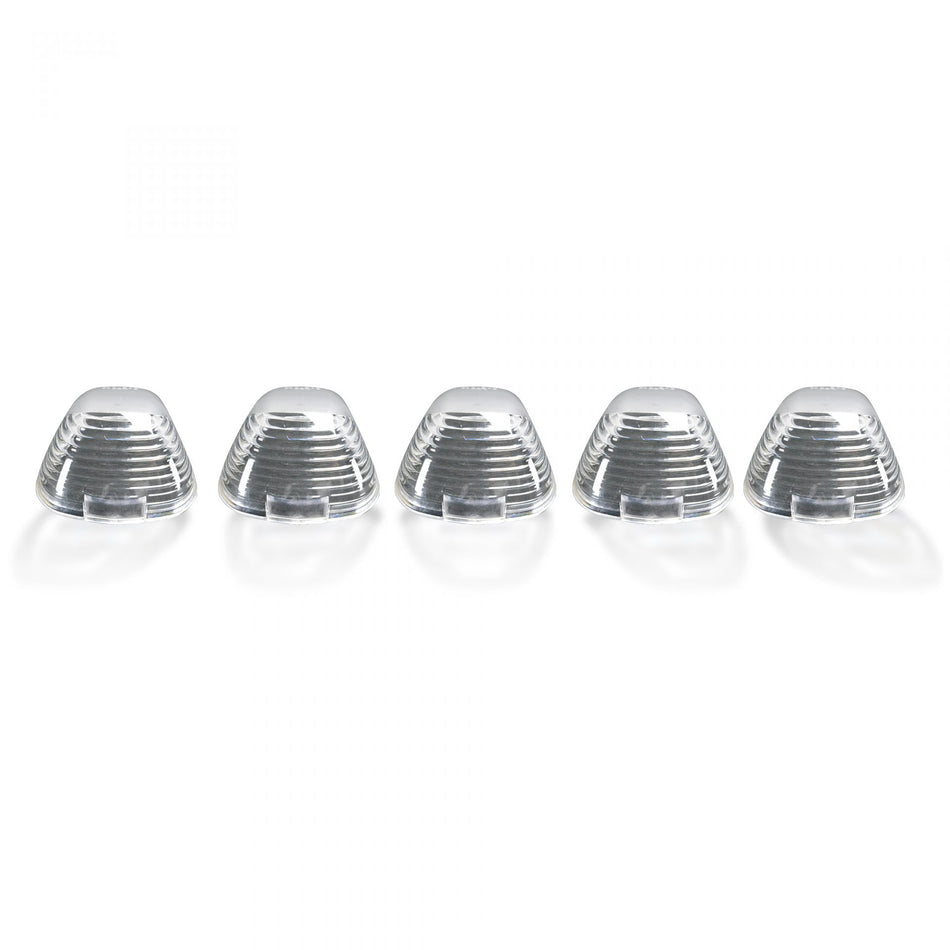 Ford Super Duty 99-16 5 Piece Cab Lights Xenon Bulbs Clear Lens in Amber