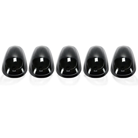 Dodge Heavy-Duty 2500/3500 03-19 5 Piece Set Cab Roof Lights LED Smoked Lens in Amber