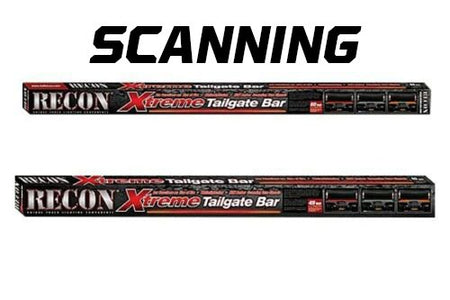 49" Tailgate Bar LED w/ Scanning Turn Signals, Brake &amp; Reverse Lights Box