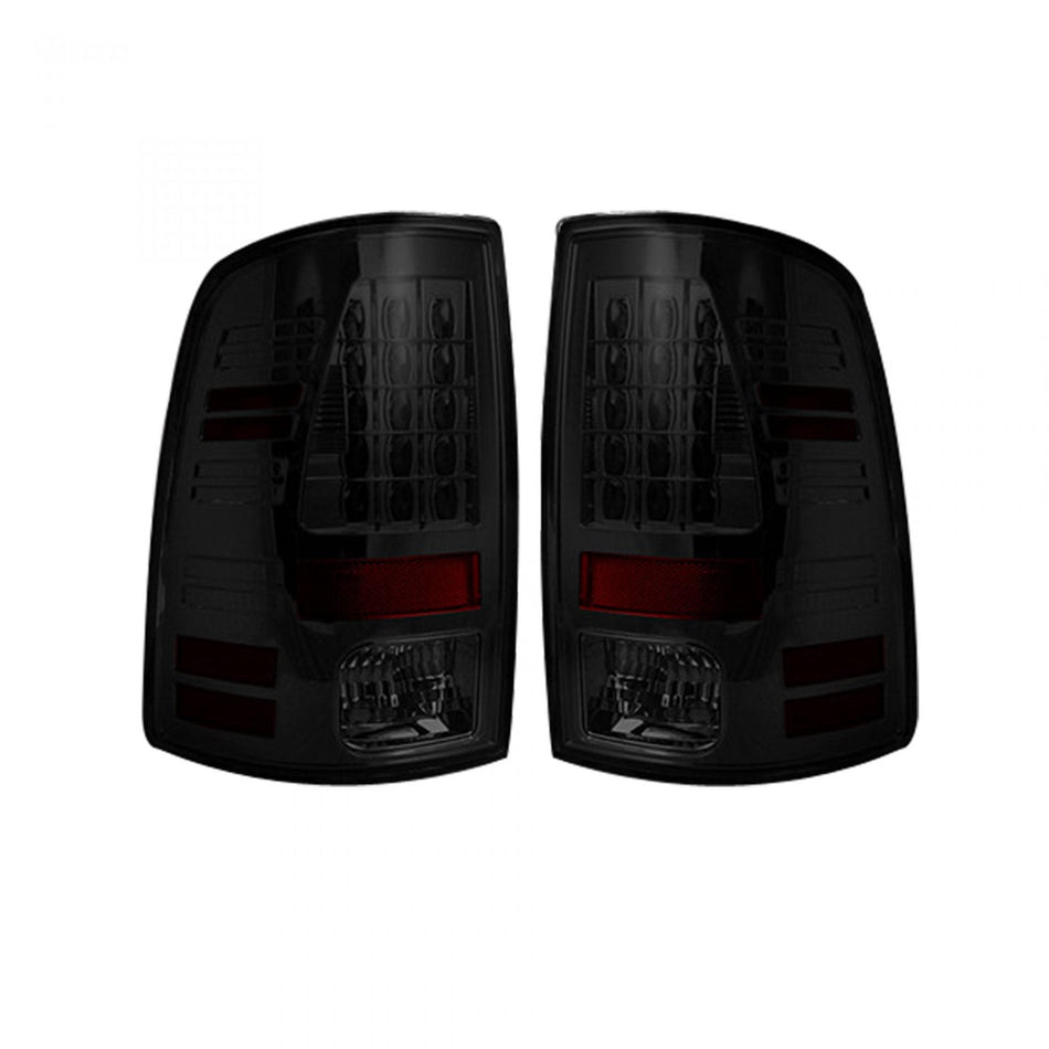 Dodge RAM 1500 Classic Body 09-23 (Replaces OEM Halogen ONLY) Tail Lights LED in Smoked