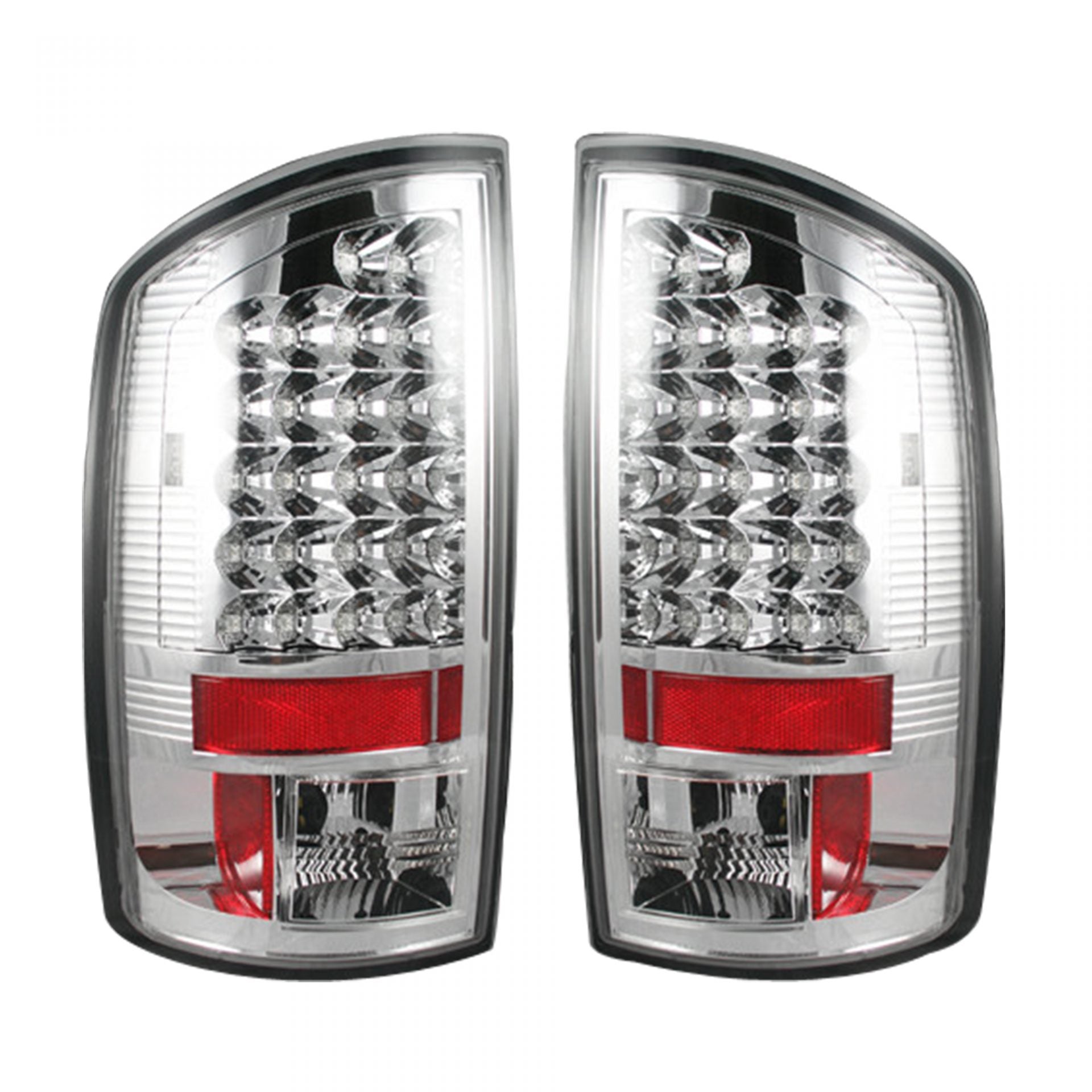 Dodge 02-06 RAM 1500 &amp; 03-06 RAM 2500/3500 LED Tail Lights - Clear Lens