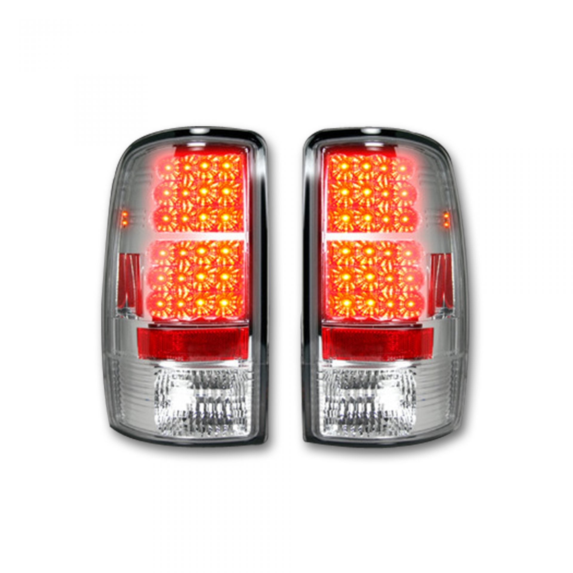 Chevy Tahoe/Suburban &amp; GMC Yukon/Denali 00-06 Tail Lights LED Clear