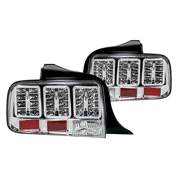 Ford Mustang 05-09 LED TAIL LIGHTS - Clear Lens
