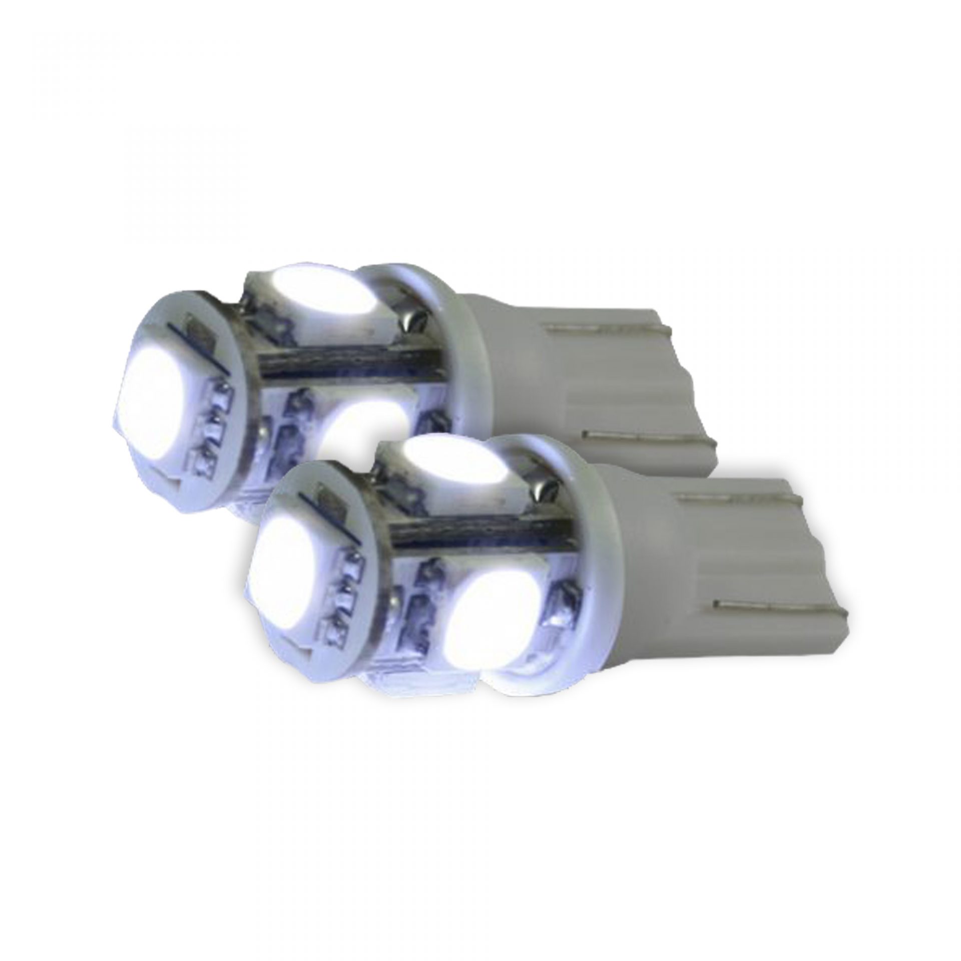 194 / 168 T10 360 Degree White LED Dome Map License Plate Bulbs