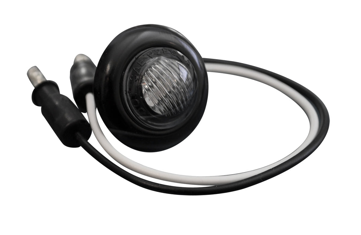 Front Lower Air Dam Light Kit w/ Clear Lens/Chrome Bezel LED in White