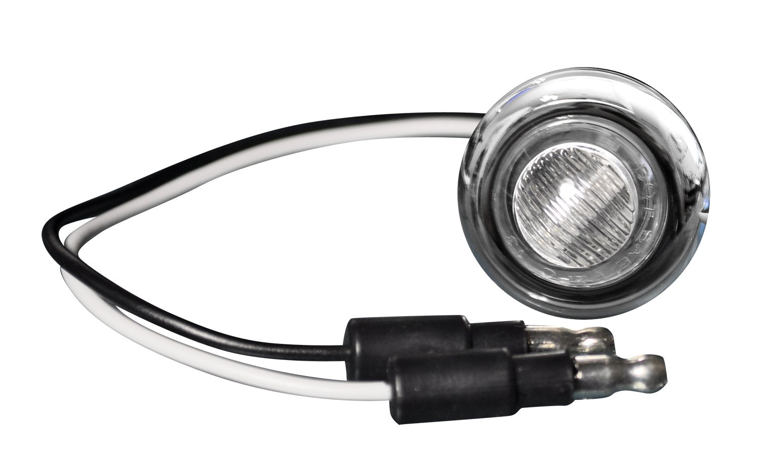 Front Lower Air Dam Light Kit w/ Clear Lens/Chrome Bezel LED in White