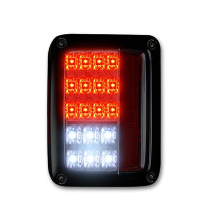 Jeep 07-18 JK Wrangler LED Taillights - Clear Lens