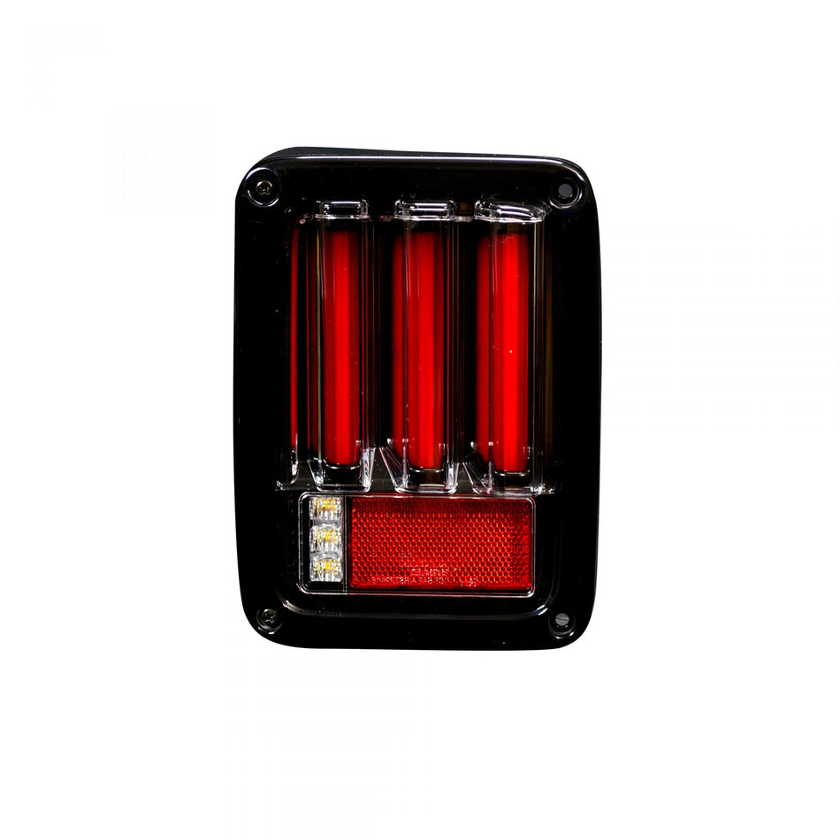 Jeep JK Wrangler 07-18 Tail Lights OLED in Smoked