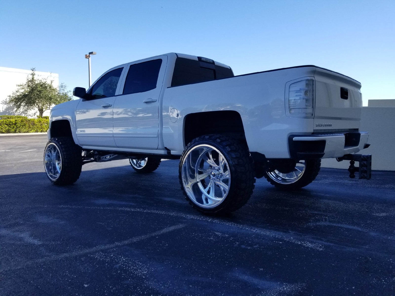 Chevy Silverado 1500 16-18 &amp; 2500/3500 16-19 (Replaces OEM LED) Tail Lights OLED in Clear