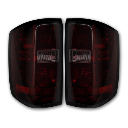 Chevy Silverado 1500 14-18 &amp; 2500/3500 14-19 Tail Lights OLED in Clear