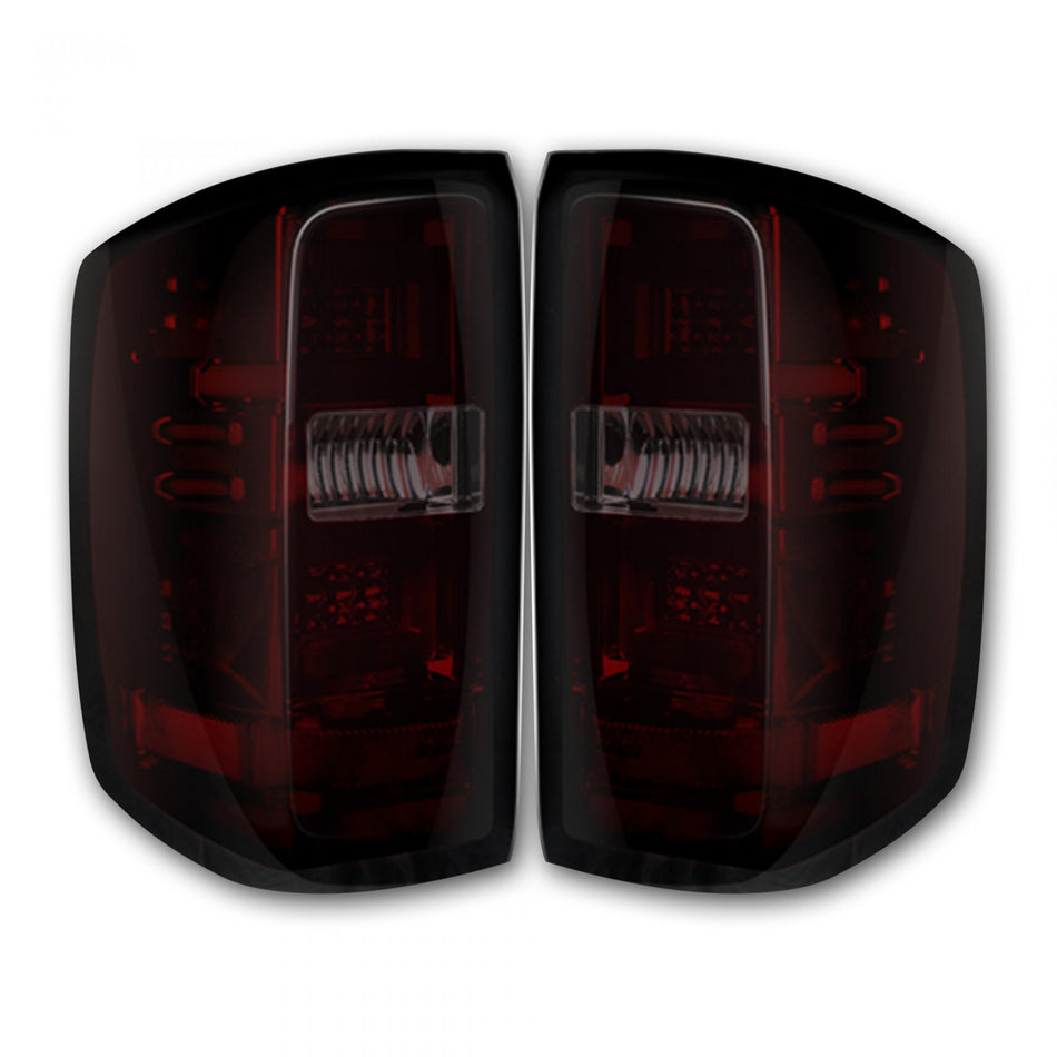 Chevy Silverado 1500 14-18 &amp; 2500/3500 14-19 Tail Lights OLED in Clear