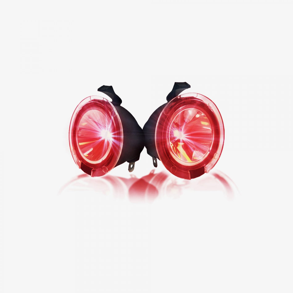 Ford 09-14 F150 &amp; 10-15 RAPTOR Ultra High Power LED Mirror/Puddle Light Kit RED